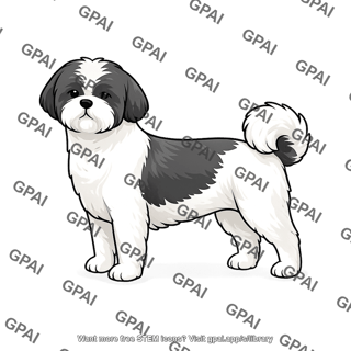 Dog shih tzu