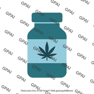 Medical cannabis symbol