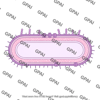 Bacteria membrane brush gram negative bacillus