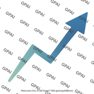 Increase arrow symbol