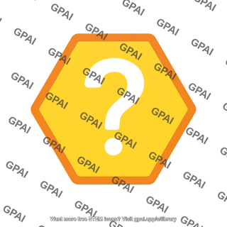 Question mark hexagon