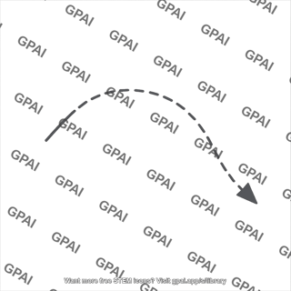 Curving arrow editable 4