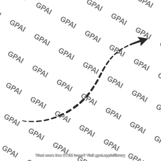 Curving arrow tapered editable 1
