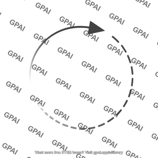 Circular arrow faded editable 4