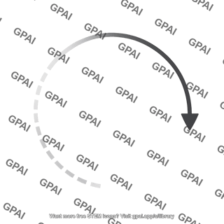 Circular arrow faded editable 3