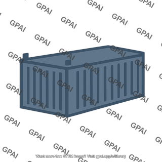 Shipping container symbol