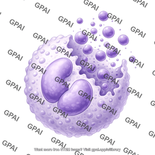 Basophil degranulating 218