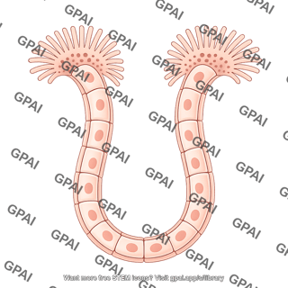 Endothelial cell brush fenestrae protruding