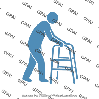 Person with walker