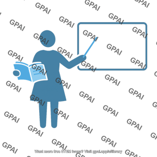 Teacher symbol female