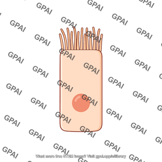 Ciliated columnar cell brush preset 02