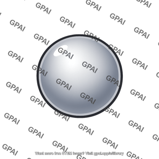 Conducting solid sphere