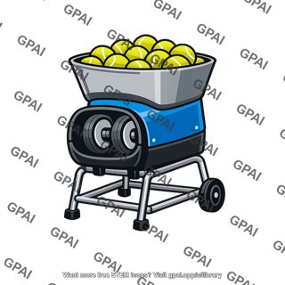 Tennis ball machine
