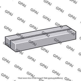 Welded rectangular rods side by side