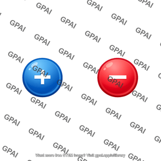 Positive and negative point charges