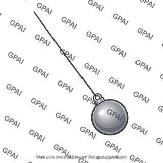 Pendulum sphere released