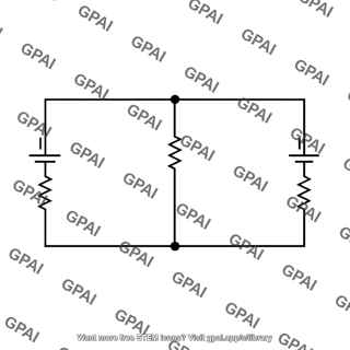 Three branch two loop circuit