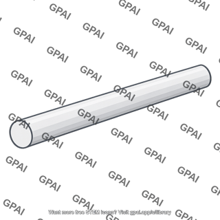 Plastic rod cylindrical
