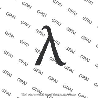 Wavelength symbol lambda