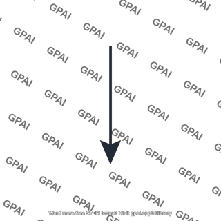 Electric field arrow downward