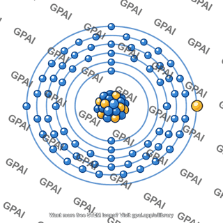 Cesium atom