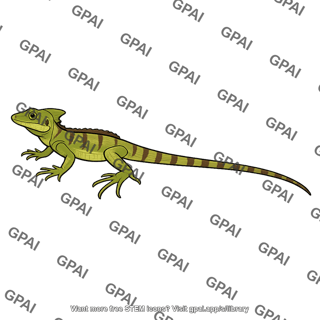 Basilisk lizard