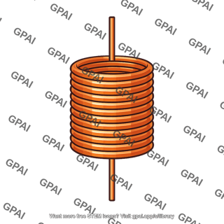 Cylindrical first coil