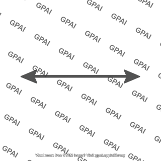 Double headed arrow
