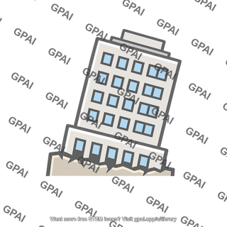 Building sunken