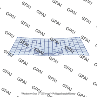Spacetime curvature grid weak