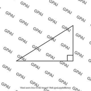 Right triangle path geometry