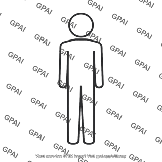 Stick figure person