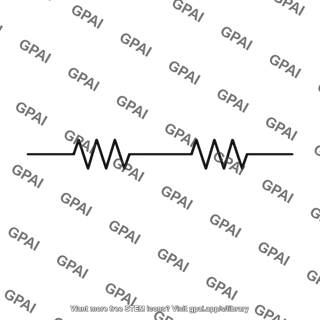 Series resistor pair