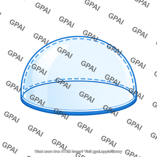 Gaussian surface hemisphere