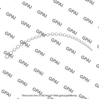 Bubble track curved