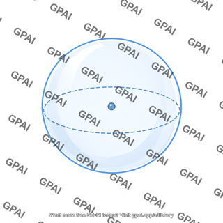 Spherical gaussian surface