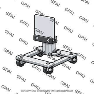Trolley target holder