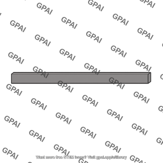 Rectangular rod