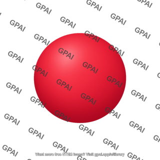 Oxygen atom sphere
