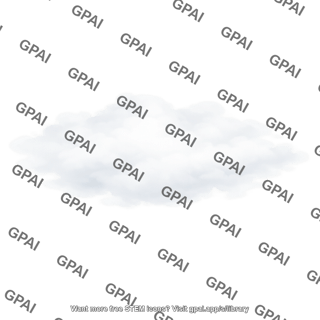 Fluffy cloud