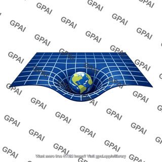 Curved space near earth