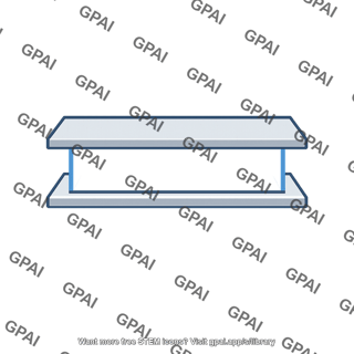 Parallel plate capacitor dielectric filled