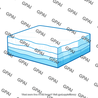 Ice sheet cross section