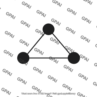Rigid body three particles