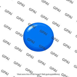 Colored dot blue