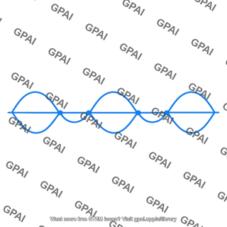 Standing matter wave