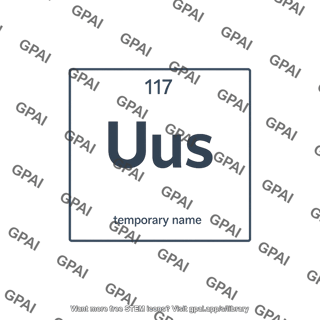 Ununseptium element cell