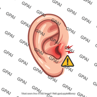 Damaged ear