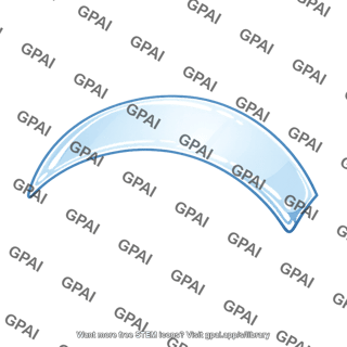 Curved water film
