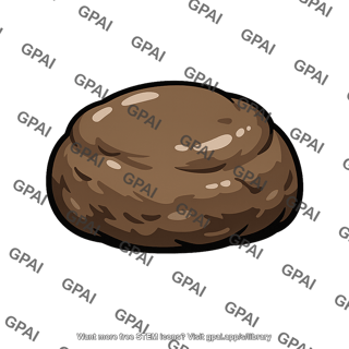 Ball of clay moist